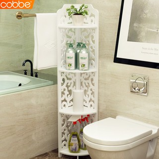 Cobbe ชั้นวางเข้ามุม ที่วางของในห้องน้ำ