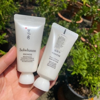 โฟมล้างหน้า Sulwhasoo Snowise Brightening Cleansing Foam 30 ml