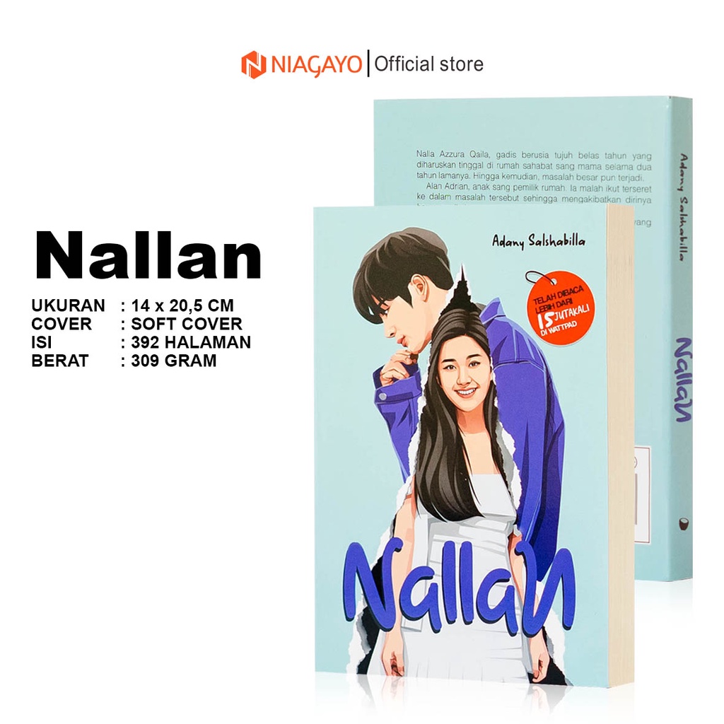 Wattpad Romance Teen Novel Book Nallan National โดย Adany Salshabilla