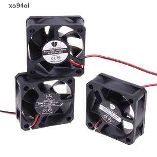 Xo94ol พัดลมระบายความร้อนอินเวอร์เตอร์ 2-Pin 5020 5V 12V 24V 50*50*20 มม. 2 สาย