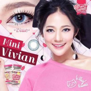 mini vivian blue | kitty kawaii plus เลนส์กรองแสง กันยูวี