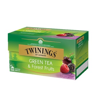 Twinings Green Tea &amp; Forest Fruit ชาทไวนิงส์ กรีนที แอนด์ ฟอร์เรสฟรุตส์