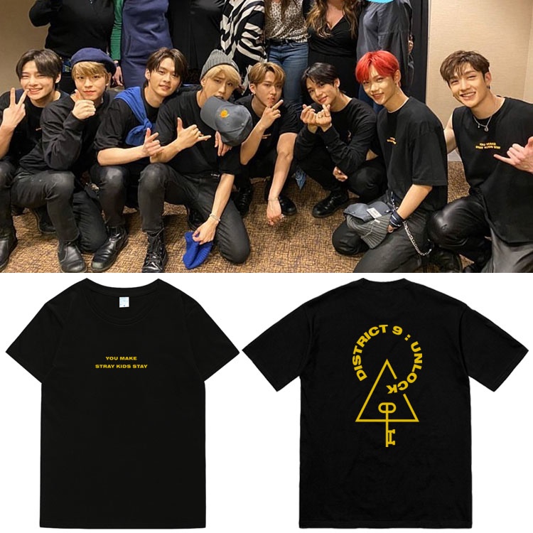 Pre เสื้อยืด StrayKids District 9