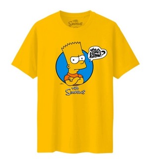 🎉เสื้อยืด เสื้อยืดผู้หญิง ลาย The Simpsons ซิมสัน ลิขสิทธิ์แท้100%