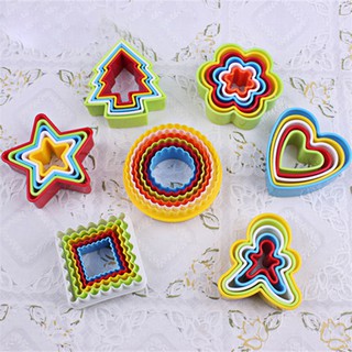 ☺Mutiple Shape Cookies Cutter Frame Cake M