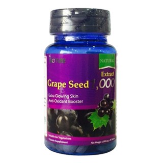 Nature Grape Seed 1000 อาหารเสริมสารสกัดจากเมล็ดองุ่น 1000 ชนิดเม็ด