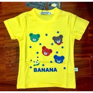 🌟#เสื้อยืด Miki house✨✨✨ งานป้ายBanana🍌🍌🍌