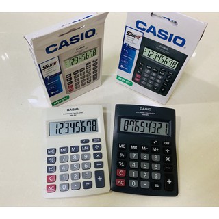 เครื่องคิดเลข CASIO MW-8V (8 หลัก) คาสิโอ้ ของแท้! รับประกัน 2 ปี เครื่องคิดเลขพกพา เครื่องคำนวณ Calculator