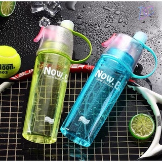 ลด 50% ล้างสต๊อก d_coutdoor ขวดน้ำ กระบอกน้ำ พกพา Spray water bottle สำหรับ ออกกำลังกาย ขนาด 600 มล.