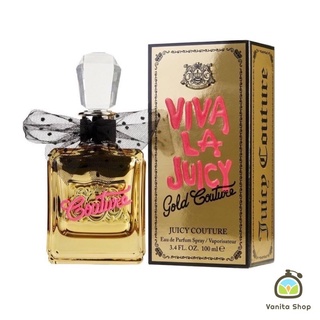 น้ำหอมแท้ Juicy Couture Viva La Juicy Gold EDP 100 ml. กล่องซีล