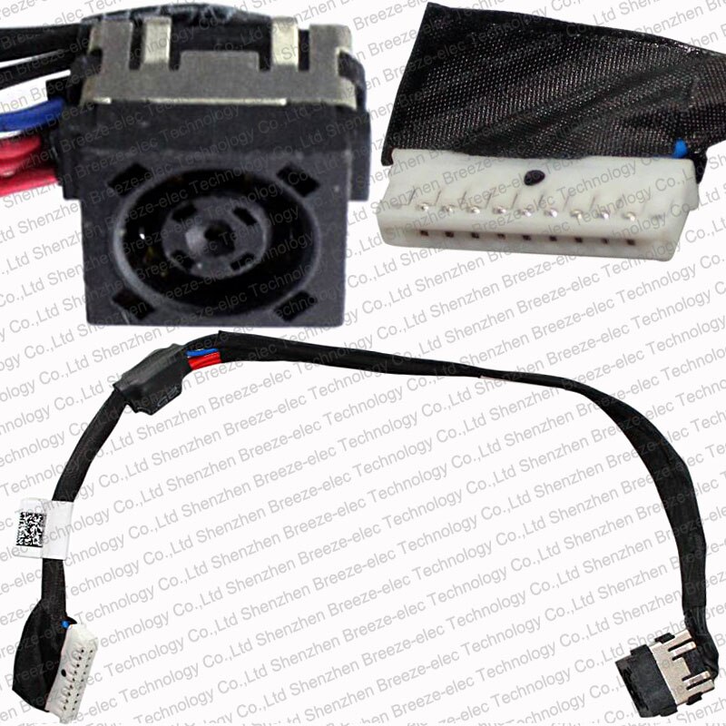 M17X 17 "Dell Alienware R2 R3 P42F P43F DC30100TO00 T8DK8 0T8DK8 แล็ปท็อป DC POWER JACK ซ็อกเก็ตเชื่