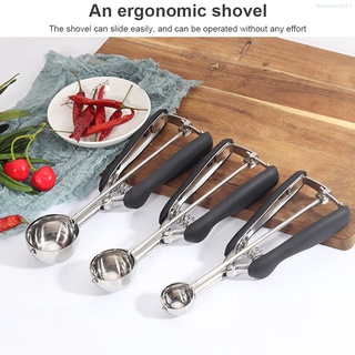 ช้อนสแตนเลสตักไอศกรีมผลไม้มันฝรั่งช้อน 3 ซม. Kitchentool01