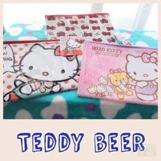 กระเป๋าพลาสติกซิป sanrio ลาย Hello kitty