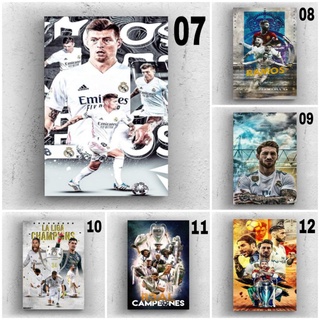 โปสเตอร์ติดผนัง Real MADRID NO.07-12 (เฉพาะโปสเตอร์)