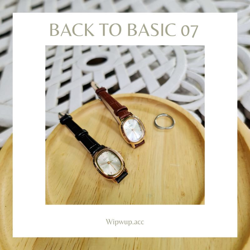 [ลด45 กรอกโค้ด WIP22DEC]นาฬิการุ่น BACK TO BASIC 07 NEW ARRIVALS 🌟 on June