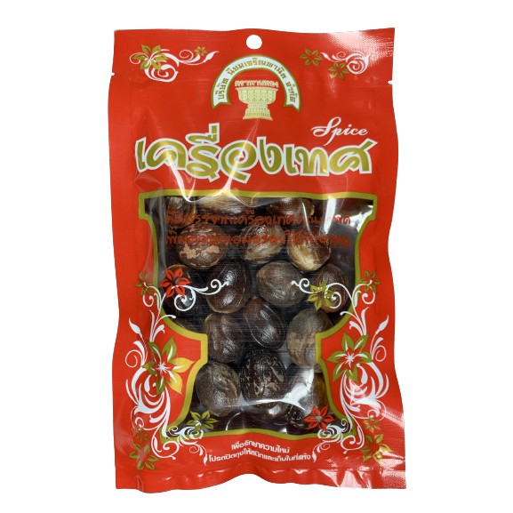 ลูกจันท์เทศ Nutmeg 100g ตราพานทอง