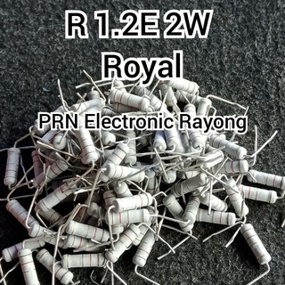 ตัวต้านทาน รีซิสเตอร์ R 1.2E 2W Royal 10ชิ้น