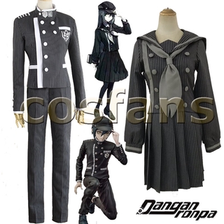 ชุดคอสเพลย์ Danganronpa V3 Killing Harmony Saihara Shuichiive สําหรับผู้ชายผู้หญิงAnime Danganronpa V3 Killing Harmony Saihara Shuichi Detective Cosplay Costume For Men Woman Uniform Outfit With Hat Wig content_copy