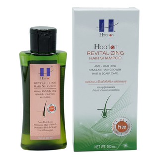 Haarlon Revitalizing Hair Shampoo (100ml,220ml) &amp; Serum (4x8ml) แฮร์ลอน รีไวทัลไลซิ่ง แฮร์แชมพู และ แฮร์เซรั่ม