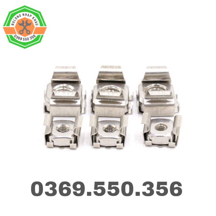 SET OF VIT SCAREWS, RACK M6 Stainless Steel M6 COMBO 10B