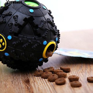 ※‴หมา Cat Food Dispenser เสียงหัวเราะเสียงดังสนั่นการฝึกอบรมเสียงโห่เคืองของเล่นตลก Chew Ball