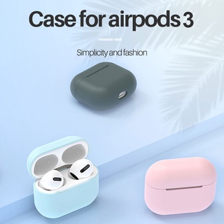 เคสหูฟังซิลิโคน ป้องกัน สามชั้น กันกระแทก เป็นมิตรกับผิวหนัง สําหรับ AirPods 3 3rd 2021