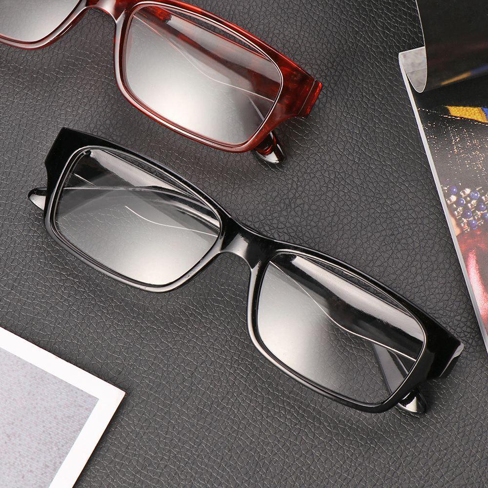 LAYOR Ultralight Presbyopic Glasses Resin Lens Anti Radiation Reading Glasses +1.0~+4.0 High-definition PC Frame Anti-fatigue Flat Mirror Eyewear/Multicolor #4