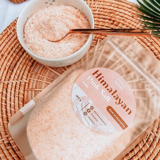 Praowan Himalayan Pink Salt เกลือหิมาลายัน สีชมพู 180g