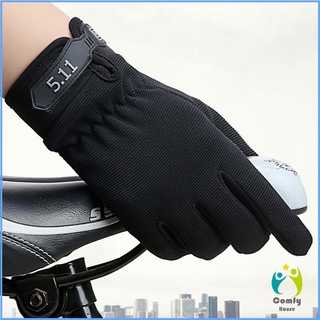 Comfy ถุงมือมอเตอร์ไซค์ รุ่น 5.11 ไบค์เกอร์  Non-slip gloves