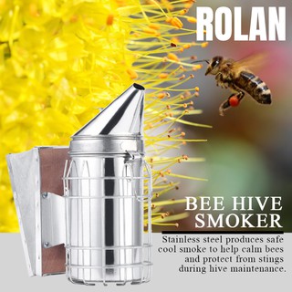 rolan bee hive smoker อุปกรณ์ป้องกันความร้อนสําหรับเลี้ยงผึ้ง