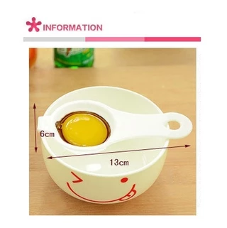 SUGA พร้อมส่ง ที่แยกไข่ ช้อนแยกไข่ แบบมีที่หนีบติดภาชนะ ที่แยกไข่แดงไข่ขาว ใช้งานง่าย อุปกรณ์ทำครัว COD SUR0078