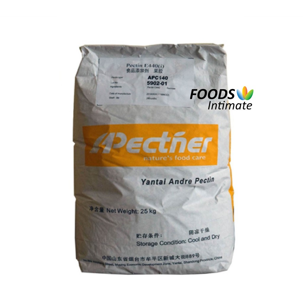 1KG HM Pectin APM 140 เพคตินสำหรับทำน้ำผลไม้ / นม  ขนาด 1 กิโลกรัม