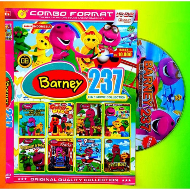 เทปคาสเซ็ทฟิล์มวิดีโอสําหรับเด็ก - ฟิล์มคอลเลกชัน Barney ที่สมบูรณ์แบบที่สุด - ฟิล์มเพื่อการศึกษาสําหรับเด็ก