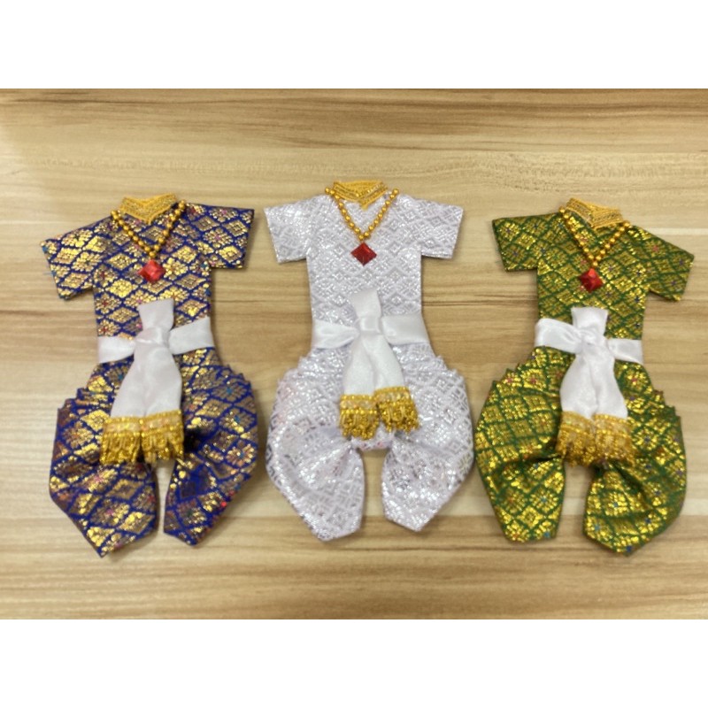 ชุดกุมาร เทพนิมิตร ใช้สำหรับวางถวาย(ไม่สามารถสวมใส่ได้จริง)ราคาต่อชิ้น