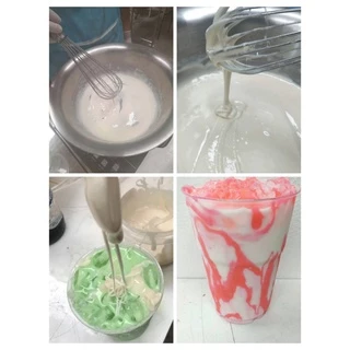 ผงนมเหนียวสำเร็จรูป 300/600 กรัม.พร้อมสูตร รวมทุกรส (Sticky milk tea powder,ผงทำชาเหนียว,ชาเหนียวชนิดผง,นมเหนียว แบบผง)