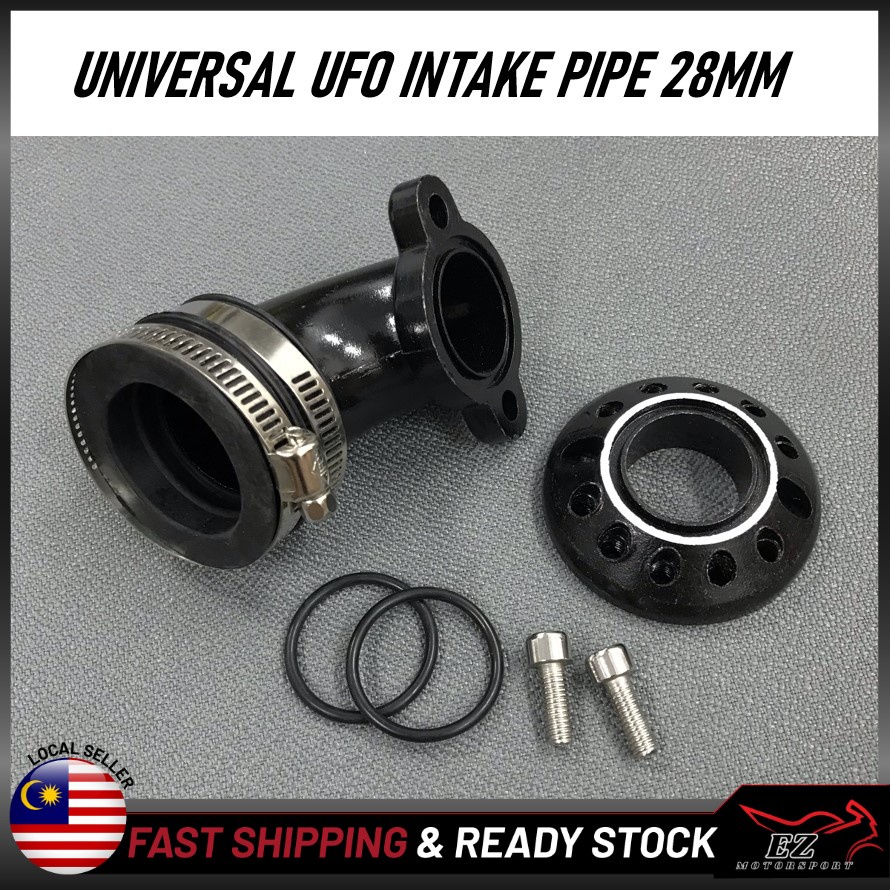 28mm UFO Universal Racing Intake Pipe Tengkuk Racing EX5 DREAM WAVE125 CLASS1 ALPHA WAVE110 KRISS SRL