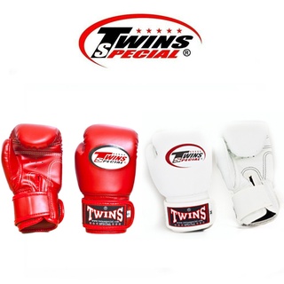 นวมเด็ก นวมชกมวย สำหรับเด็ก  Twins Special Muay Thai Kids Boxing Gloves KID-BGVL-3 Color Red นวมสีแดง