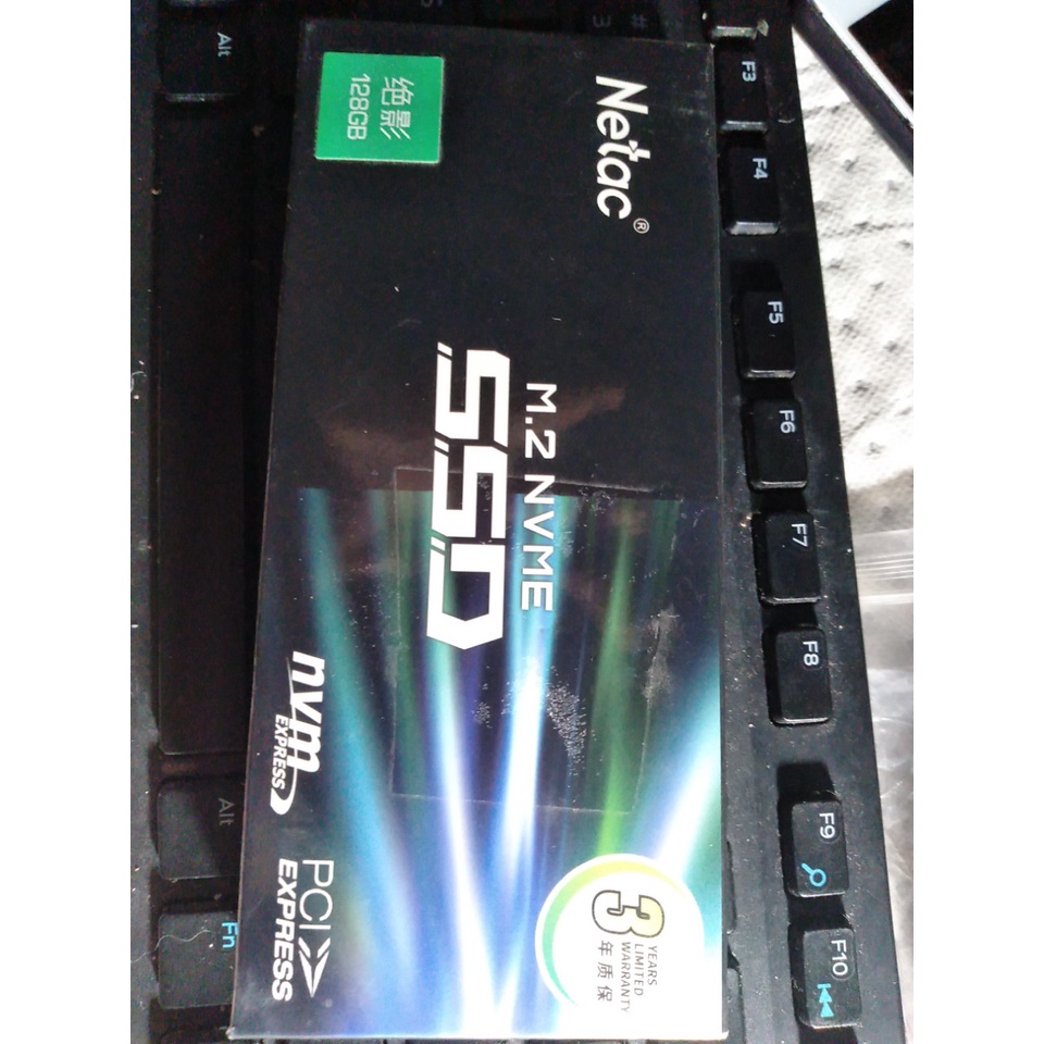 SSD M2 Nvme Netac 128Gb N930E Pro ครบกล่อง - แถมสกรูและสกรู