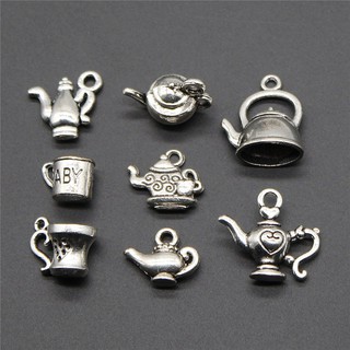 Cup And Tea Charms Diy Fashion Jewelry Accessories Parts Craft Supplies Charms For Jewelry Making