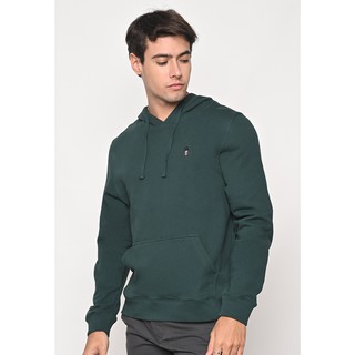 Skelly เสื้อฮูดผู้ชายสีเขียว Guardian Premium Classic Hoodie Green