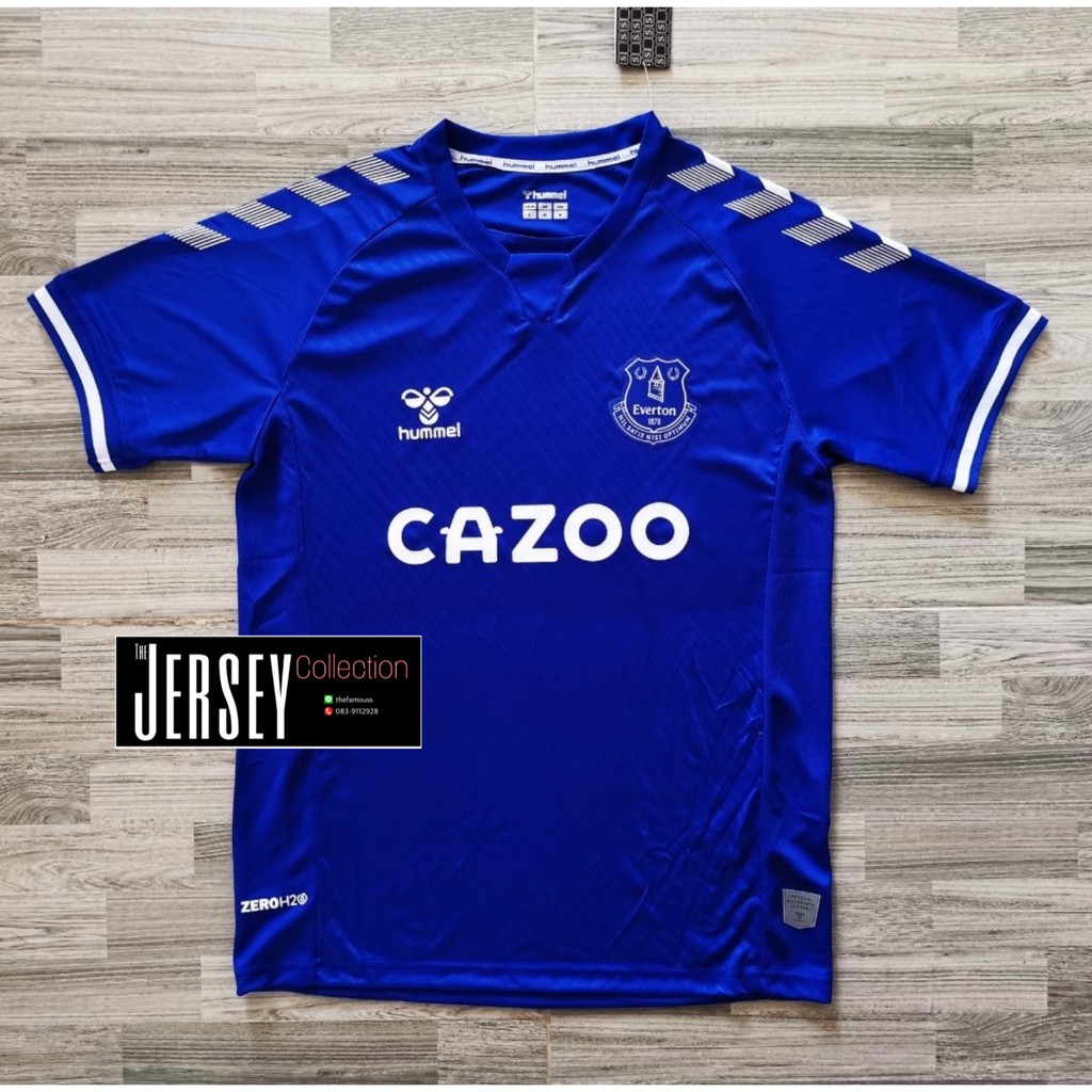 Aaa Everton Home Kit 2020 2021 à¹€à¸ª à¸­à¸šà¸­à¸¥à¹€à¸­à¸Ÿà¹€à¸§à¸­à¸£ à¸• à¸™ à¹€à¸«à¸¢ à¸² 2020 21 Shopee Thailand