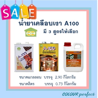 **พร้อมส่ง** CIC น้ำยาเคลือบใส A100 Plus ชนิดทาพื้น ทนเหยียบย่ำ (สูตรน้ำ) ขนาดแกลลอน