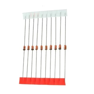 (10 ตัว) ซีเนอร์ ไดโอด 1W 1 วัตต์ 3V - 47V Zener Diode 1W DO-41 1N4727 - 1N4756 tolerance ± 5%