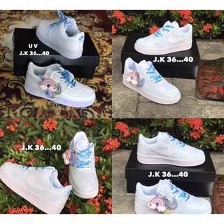 🌈Hi_end พร้อมกล่อง📦รองเท้าNllke Air Force 1 UV Changing โดนแดดแล้วเปลี่ยนสี่นะค่ะ☀️