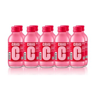 (แพ็ค 10) Camu C Vitamin C Drink คามู ซี เครื่องดื่มวิตามินซีสูง 200% วิตามินบี 12 สูง สูตรน้ำตาลน้อยกว่า 150 มล.