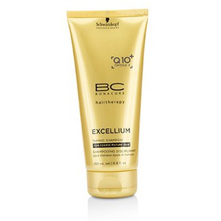 SCHWARZKOPF BC Excellium Q10+ Omega 3 Taming Shampoo (For Coarse Mature Hair)