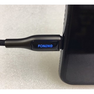 พร้อมส่งจากไทย FONENG X33 สาย USB 2.4A ข้อมูลชาร์จอย่างรวดเร็ว