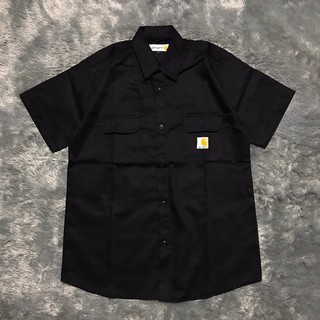 เสื้อเชิ้ต WORKSHIRT C4RHARTT BOX LOGO คุณภาพสูงคุณภาพดี