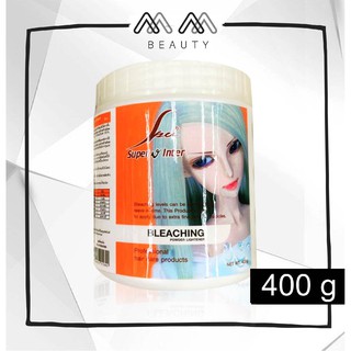 ผงฟอกผม ขาว ซุปเปอร์วี SPV Super V Bleaching Powder 400g.