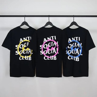 B089 เสื้อยืด Anti Social Club Lightening T-Shirt